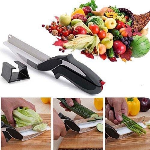 2 in 1 Kitchen Food Chopper Scissor