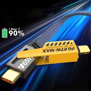 4-in-1 Fast Charging & Data Sync Charging Cable (1-year Warranty)