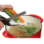 2 in 1 Kitchen Food Chopper Scissor