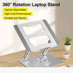 360° Foldable Rotating Laptop Stand