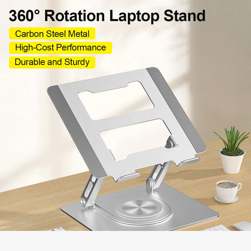360° Foldable Rotating Laptop Stand
