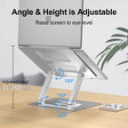 360° Foldable Rotating Laptop Stand