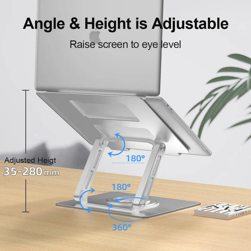 360° Foldable Rotating Laptop Stand